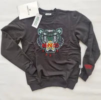 Sudadera KENZO negro logo rojo