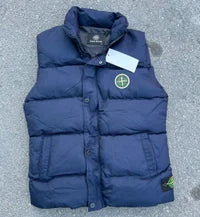 Chaleco Stone Island azul marino