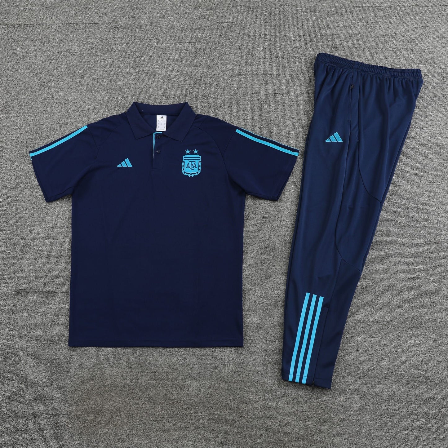 CONJUNTO ARGENTINA AZUL MARINO Y AZUL