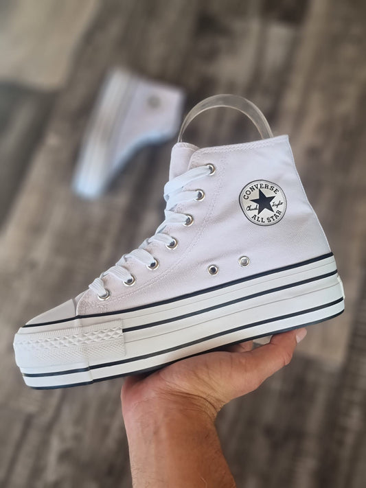 Converse bota triple tela plataforma